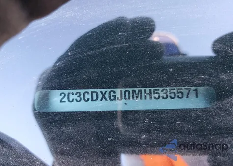 2021 Dodge Charger Scat Pack z USA, uszkodzony, nr VIN 2C3CDXGJ0MH535571